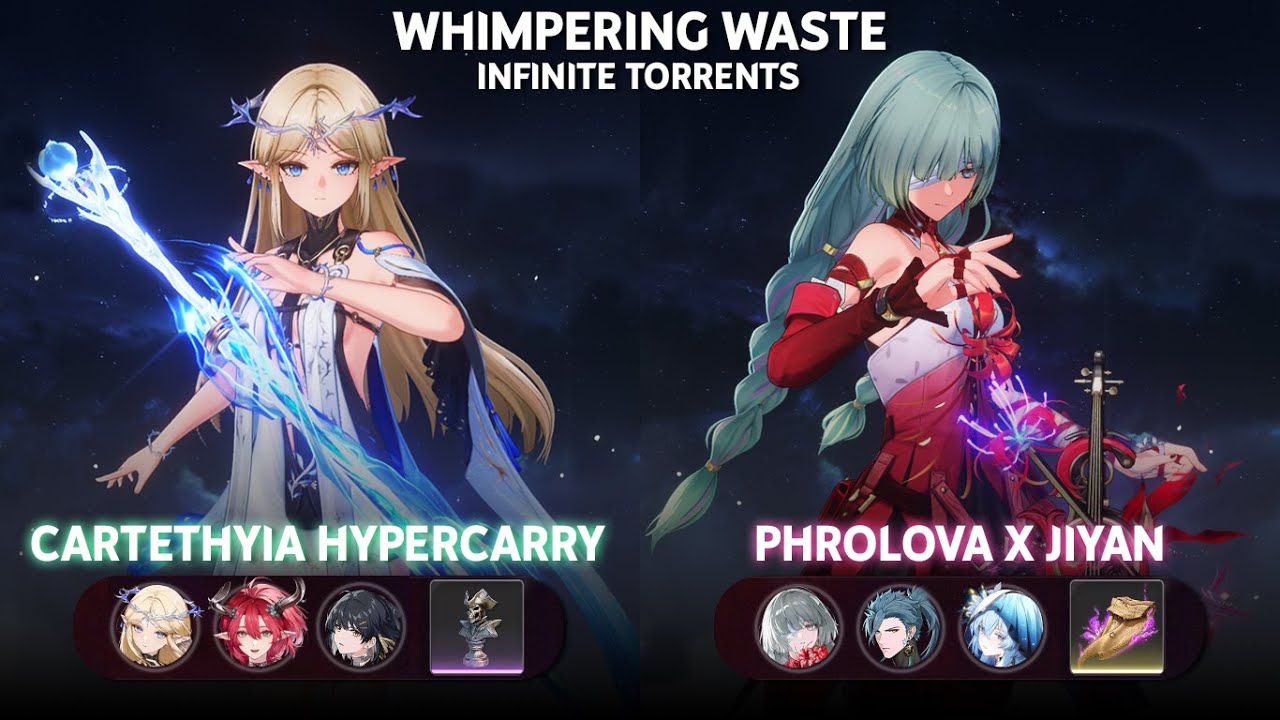 S0R1 Cartethyia Hypercarry & S0R1 Phrolova x Jiyan | Whimpering Waste | Wuthering Waves 2.5