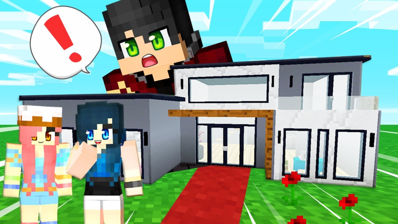 Строим МАЛЕНЬКИЙ ОСОБНЯК в Minecraft!