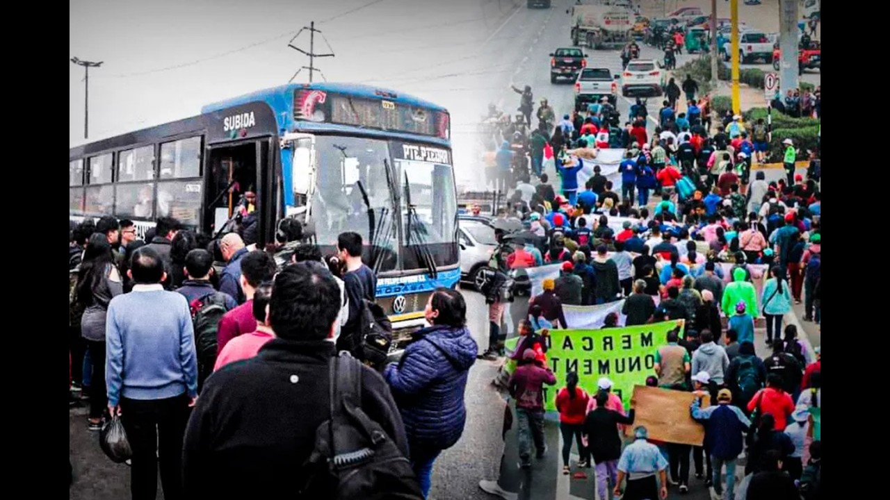 Dirigentes transportistas anuncian nuevo paro a realizarse el 18 de febrero