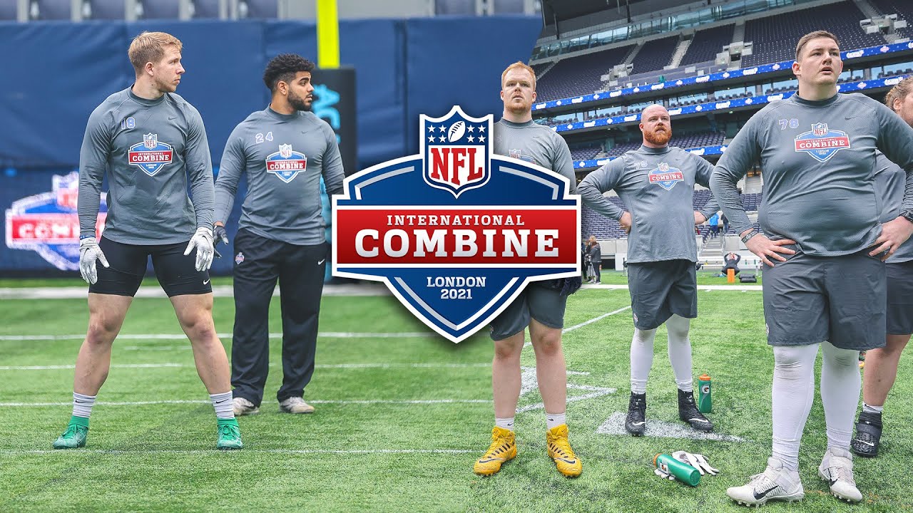 OUR PLAYERS AT THE NFL INTERNATIONAL COMBINE