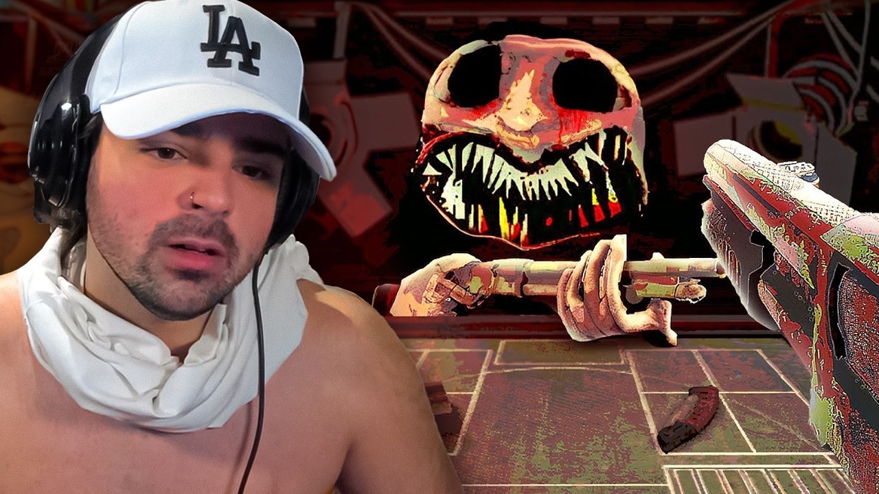 La RULETA de la MUERTE 💀 BANANIROU juega BUCKSHOT ROULETTE