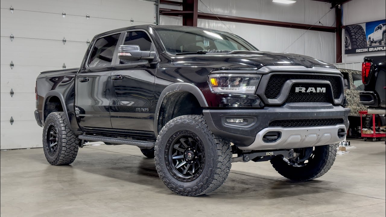 2019 Ram Rebel with a BDS 6&rdquo; lift
