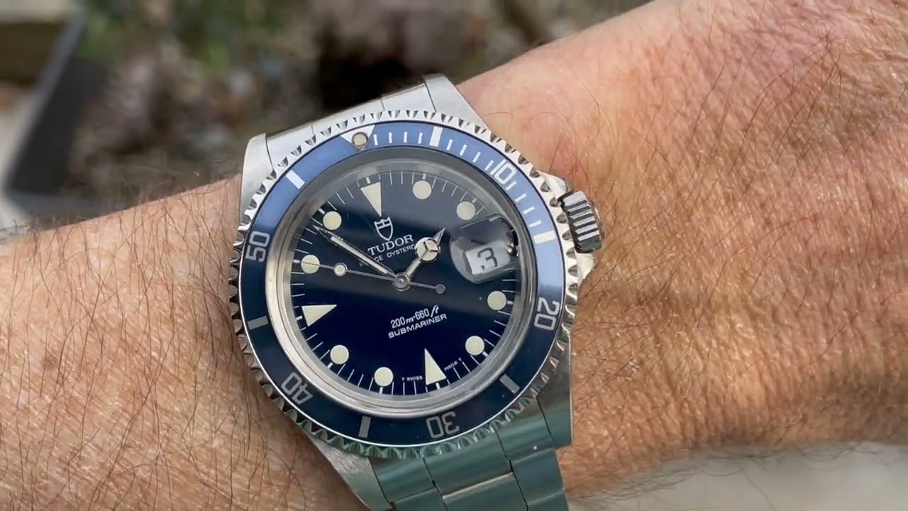 FOR SALE - Tudor Submariner 79090 blue dial - www.chrono-scope.ch