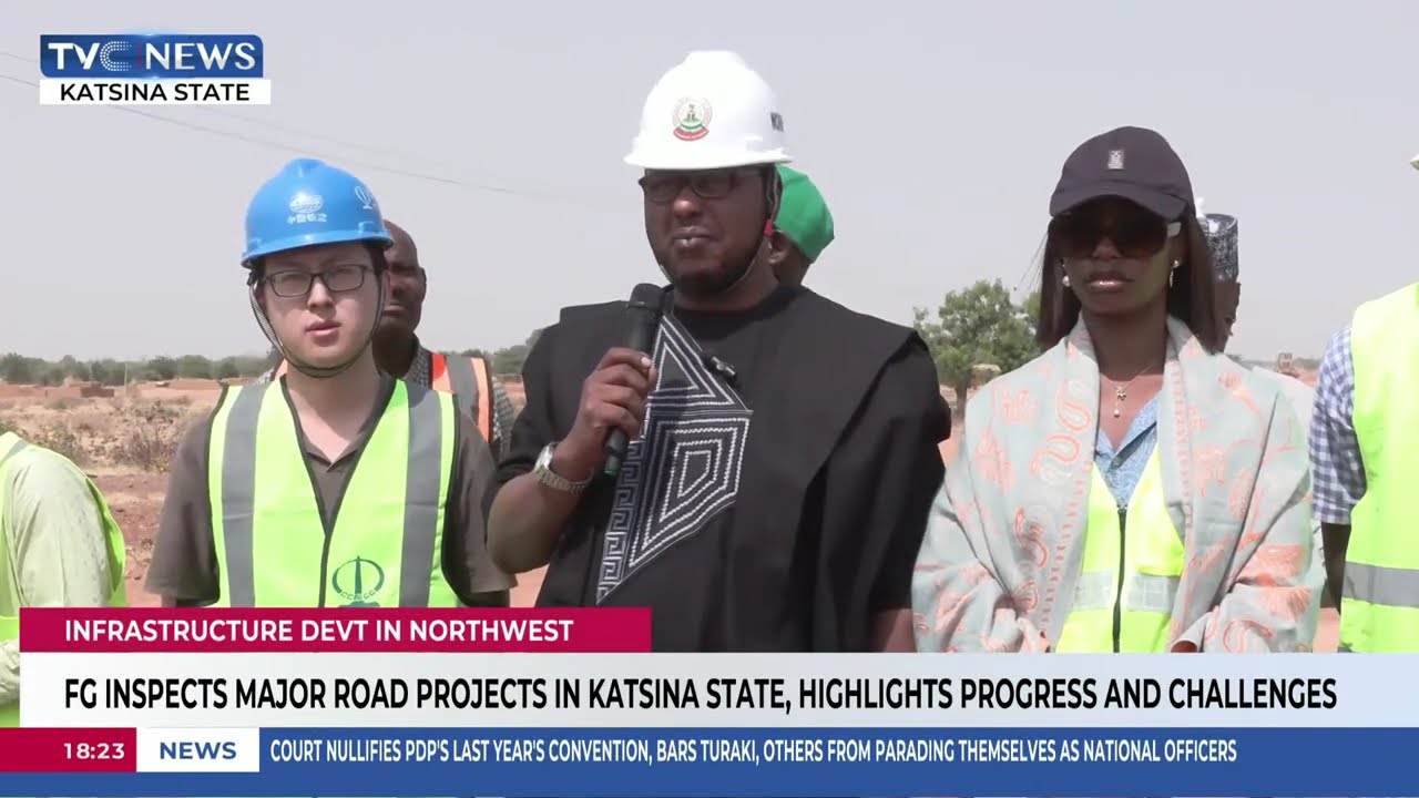 FG Inspects Major Road Projects In Katsina State, Highlights Prgoress, Challenges