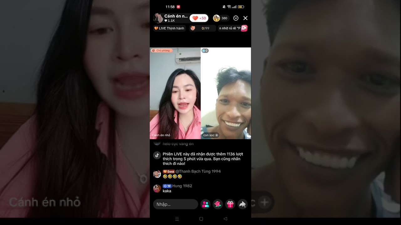 Cánh én nhỏ ghép đôi 