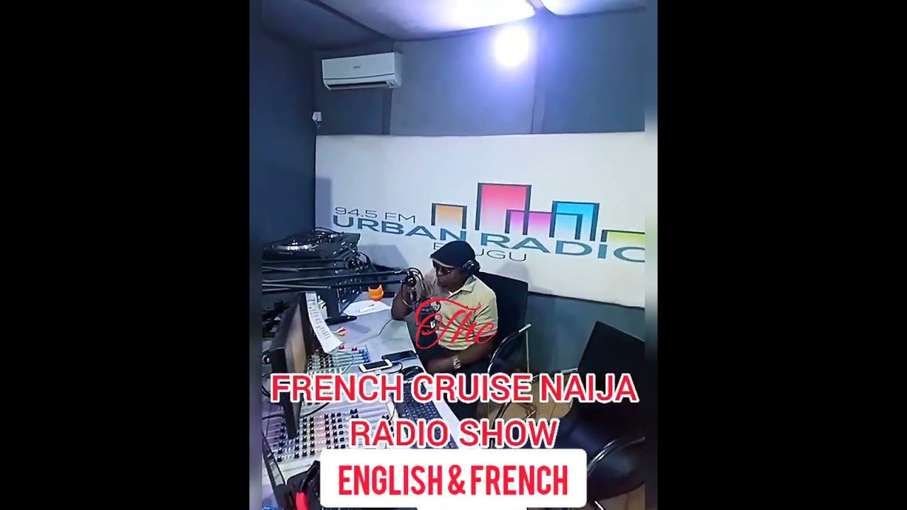 Introducing The French Cruise Naija Show on 94.5 FM Urban Radio Enugu