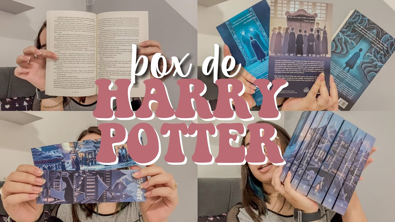 MEU BOX DE HARRY POTTER 🧹🐍