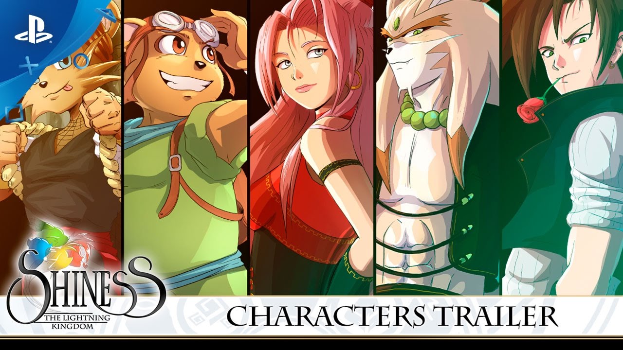 Shiness: The Lightning Kingdom - Characters Trailer | PS4