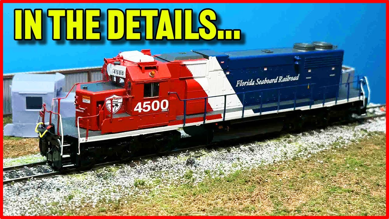 WHY are DETAIL PARTS so IMPORTANT for your Model Railroad?