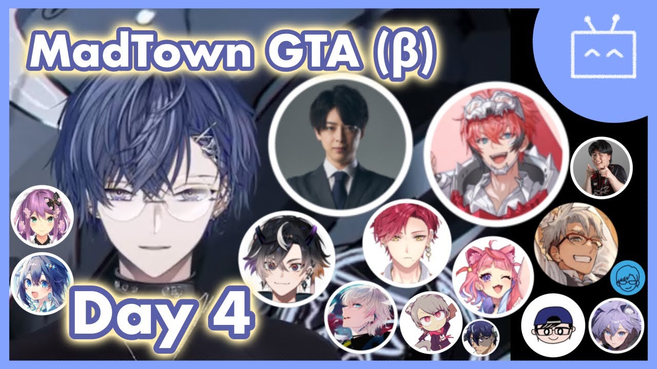 MadTownβ: Day 4 I’m just a simple citizen [Koyanagi Rou / Nijisanji] (Eng sub)