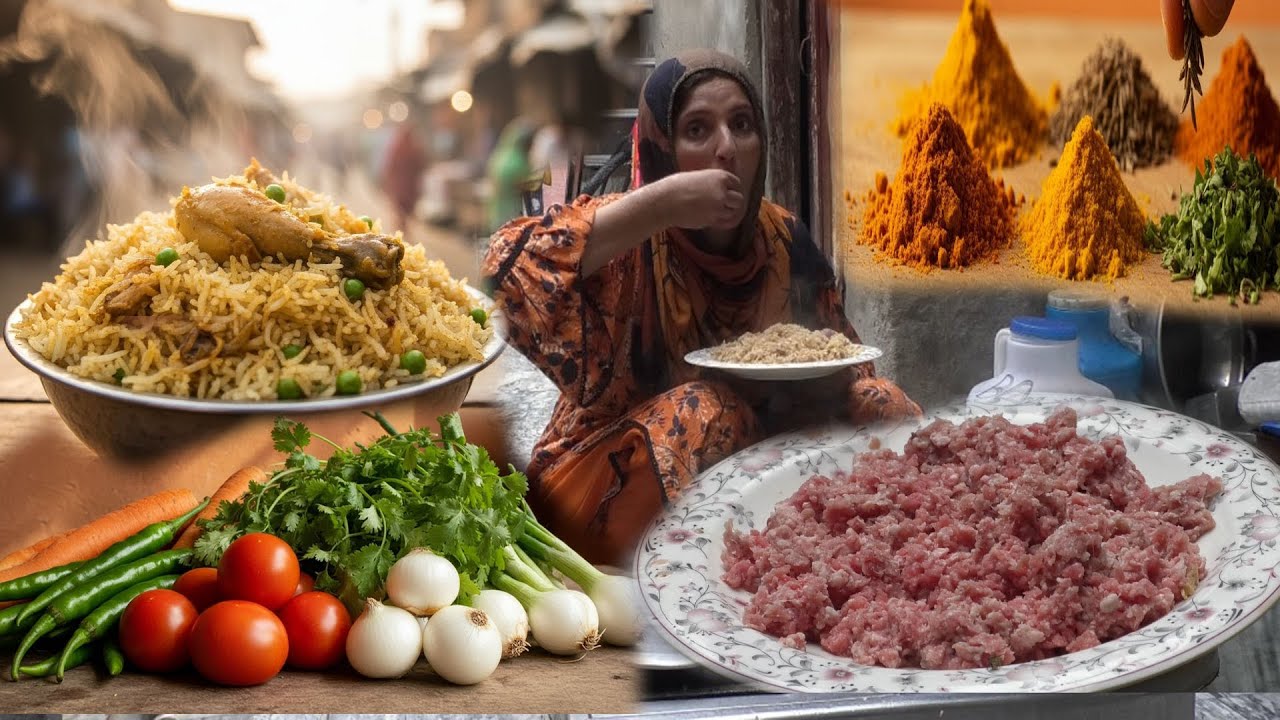 keema pulao Recipe Bnai Aaj Humne || The Secret To Our Delicious Village Pulao | Sama Village Vlogs