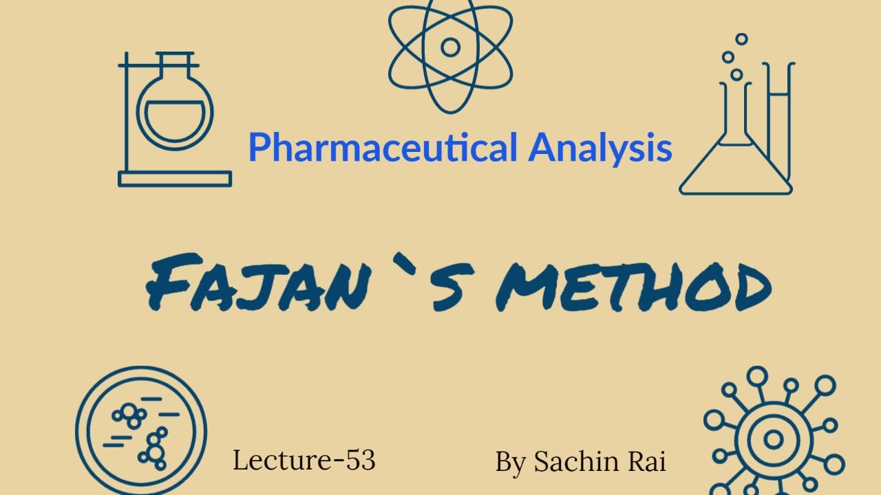 Fajan`s Method (Types of Argentometric titration) Lecture-53 by Sachin Rai
