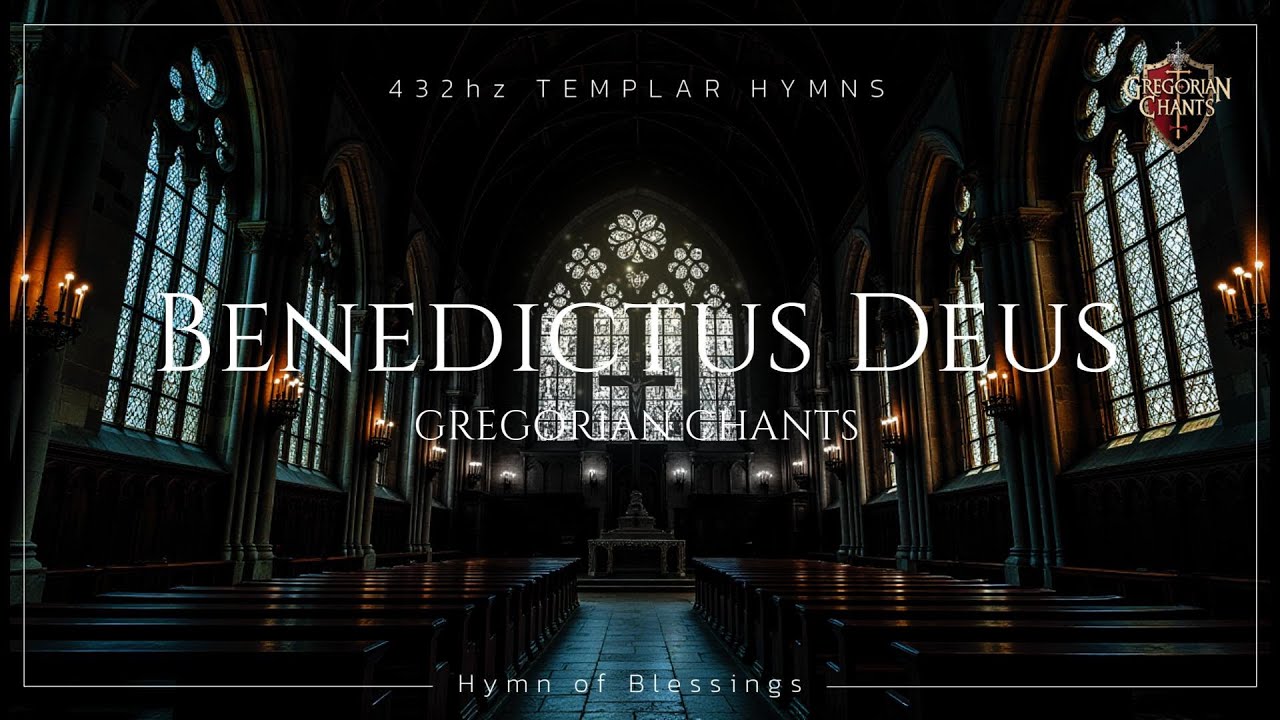 Gregorian Chant: Benedictus Deus ⛨ 432Hz Templar Chant of Blessings ✦ Sacred Hymn
