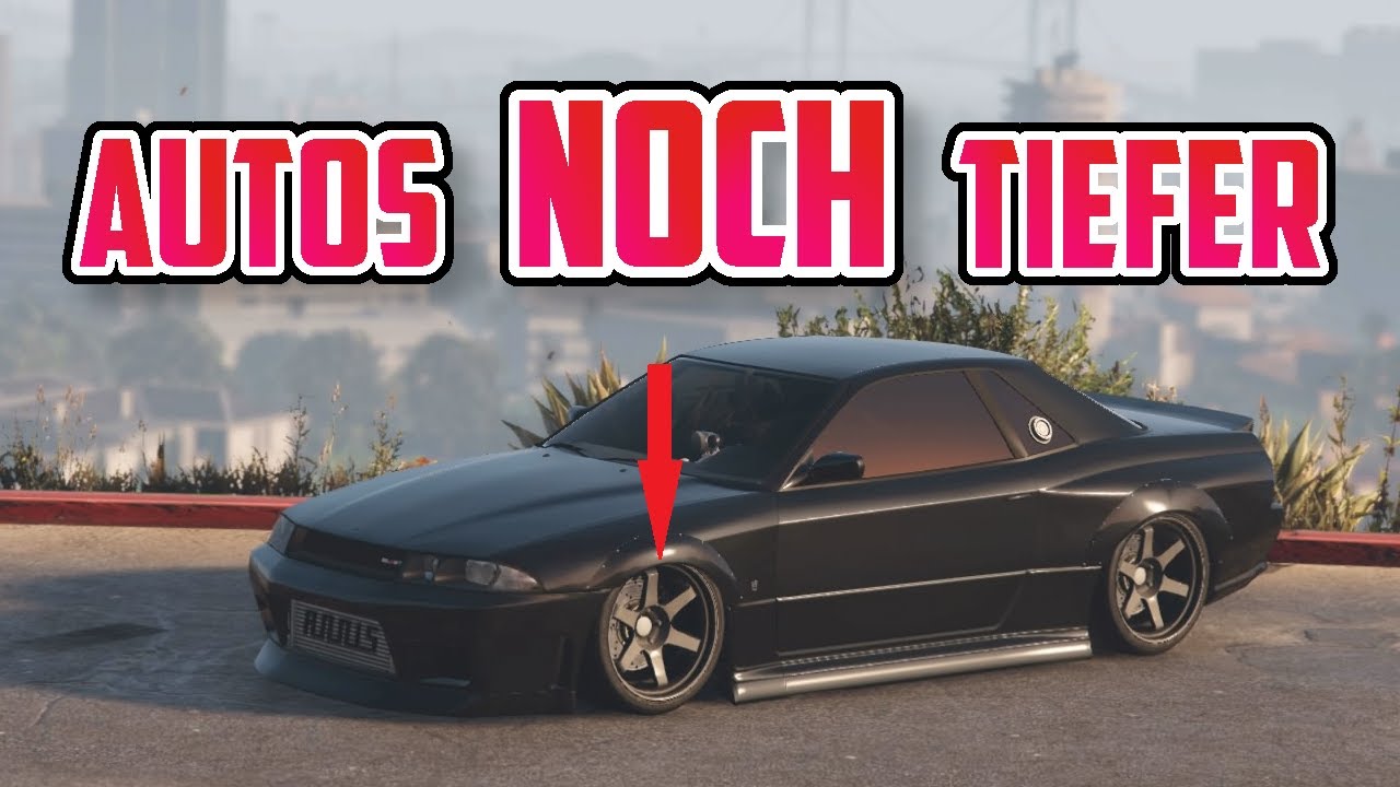 😱 GTA 5 Online Autos extrem tieferlegen Glitch noch tiefer einfach | stance Car solo | PS4 deutsch |