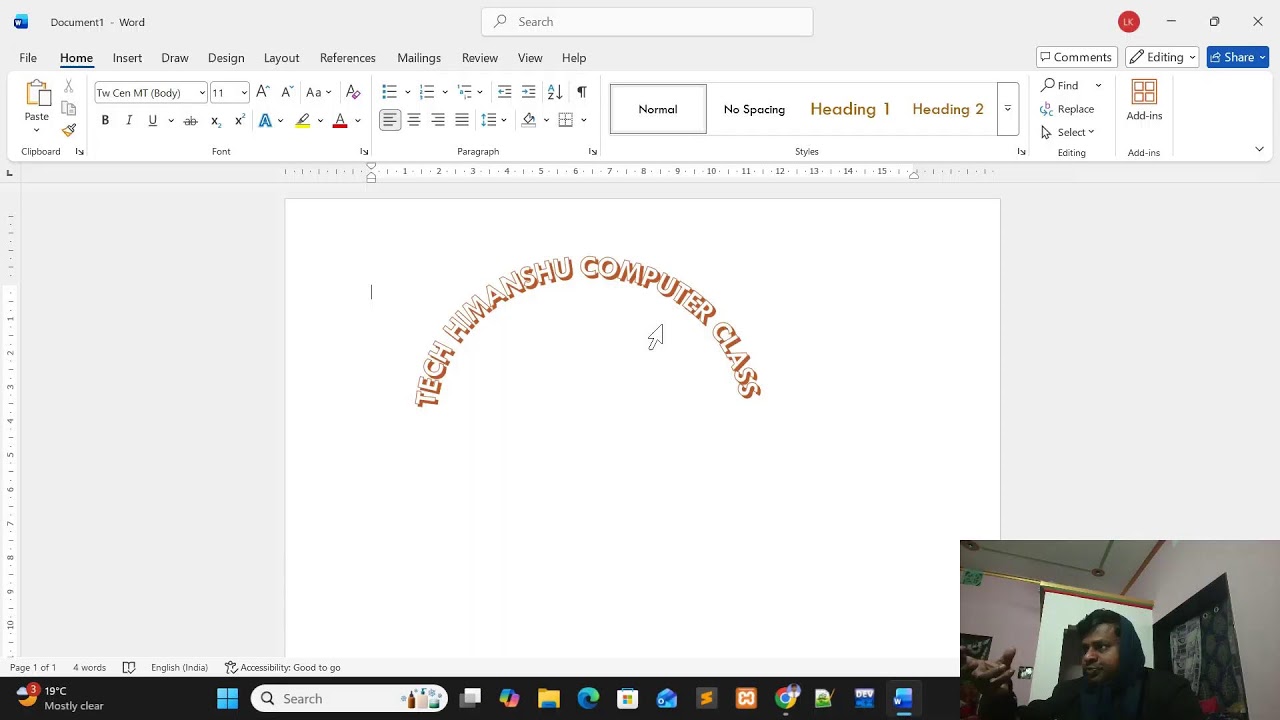 Design tab in MS Word(55th Live Class)