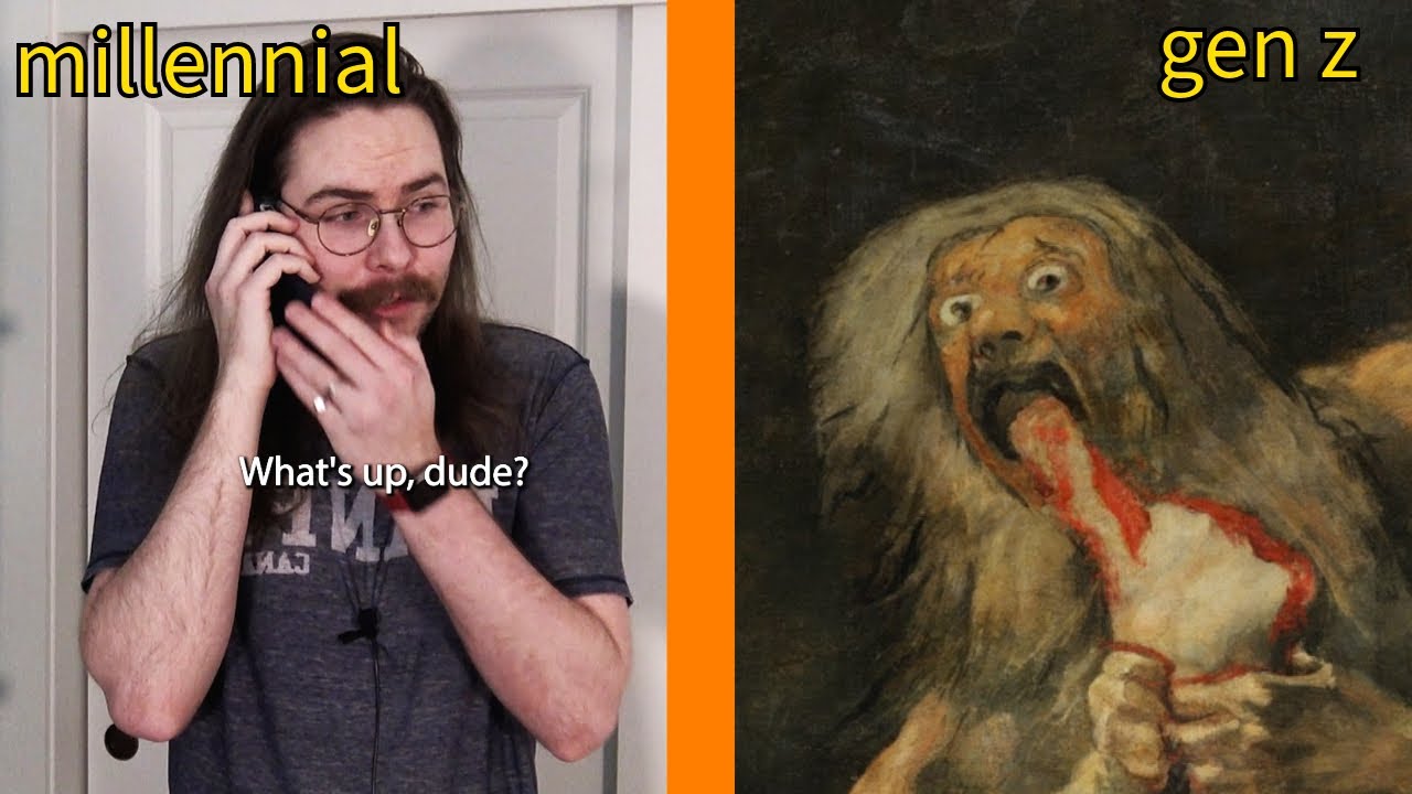 millennial vs. gen z skits