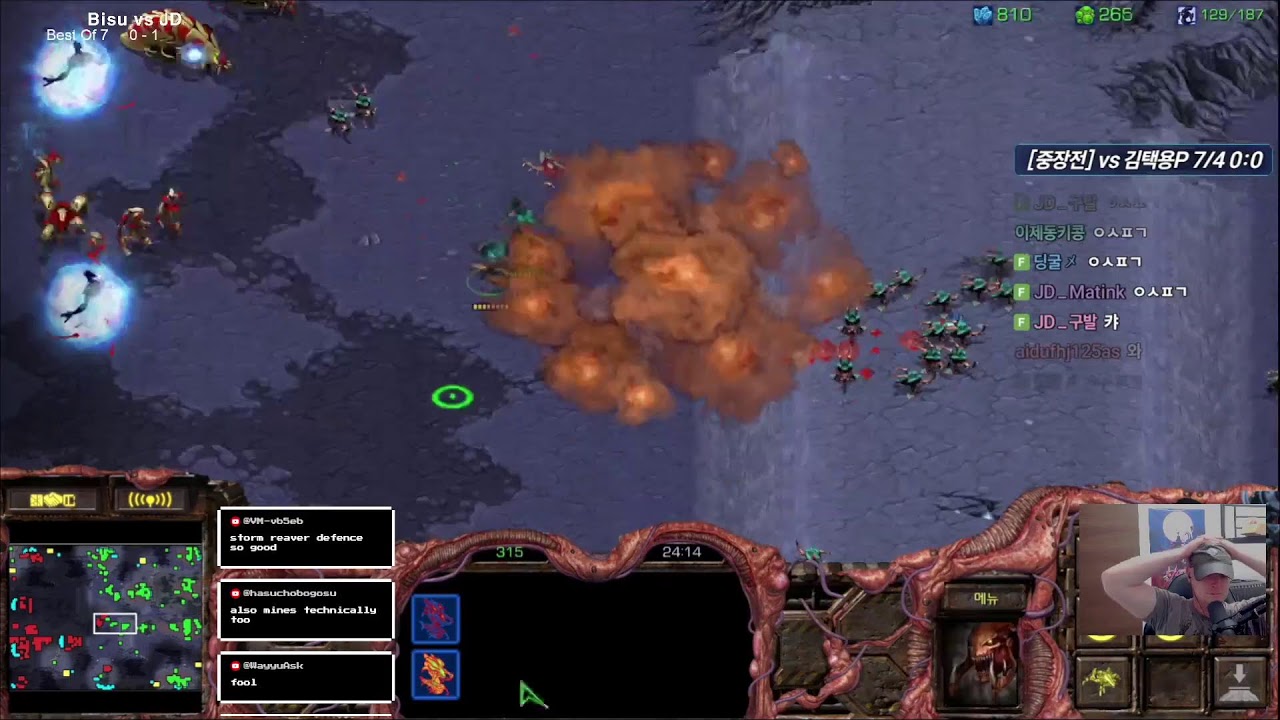 Chill hangout today. Random games, watching broodwar etc. Artolives
