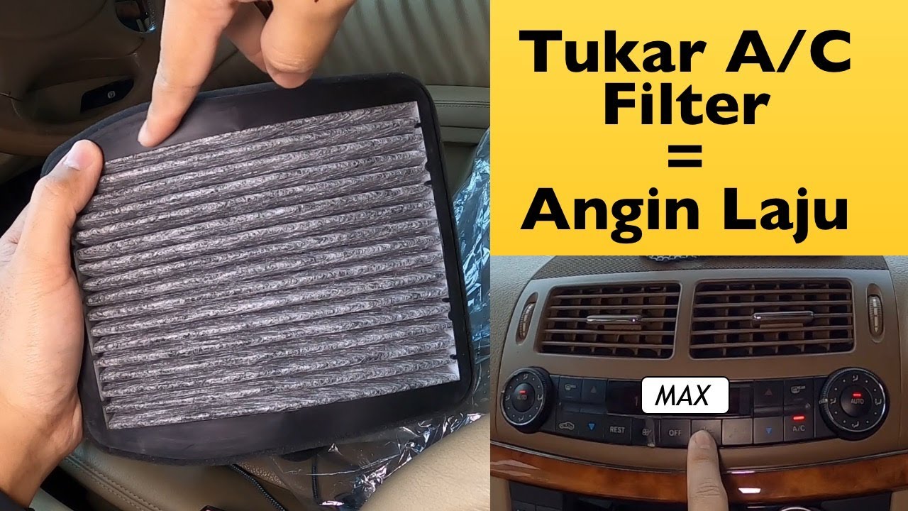 Replace AC Cabin Filter (W211)