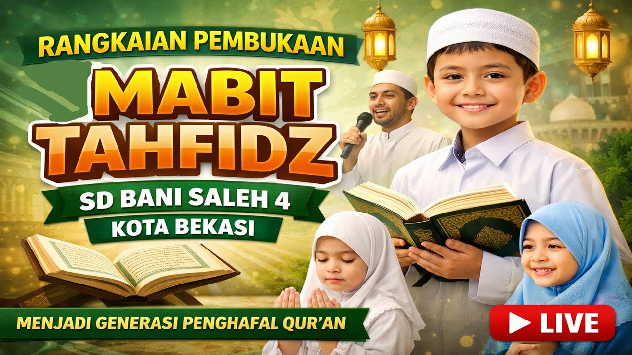 RANGKAIAN PEMBUKAAN TMABIT TAHFIDZ - SD BANI SALEH 4 #sdbanisaleh4 #tamanminiindonesia