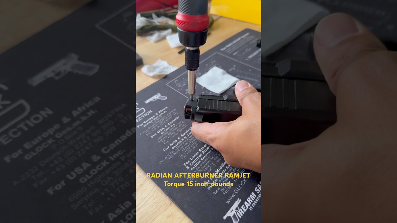 Radian Afterburner RamJet Glock 19 GEN 5 MOS