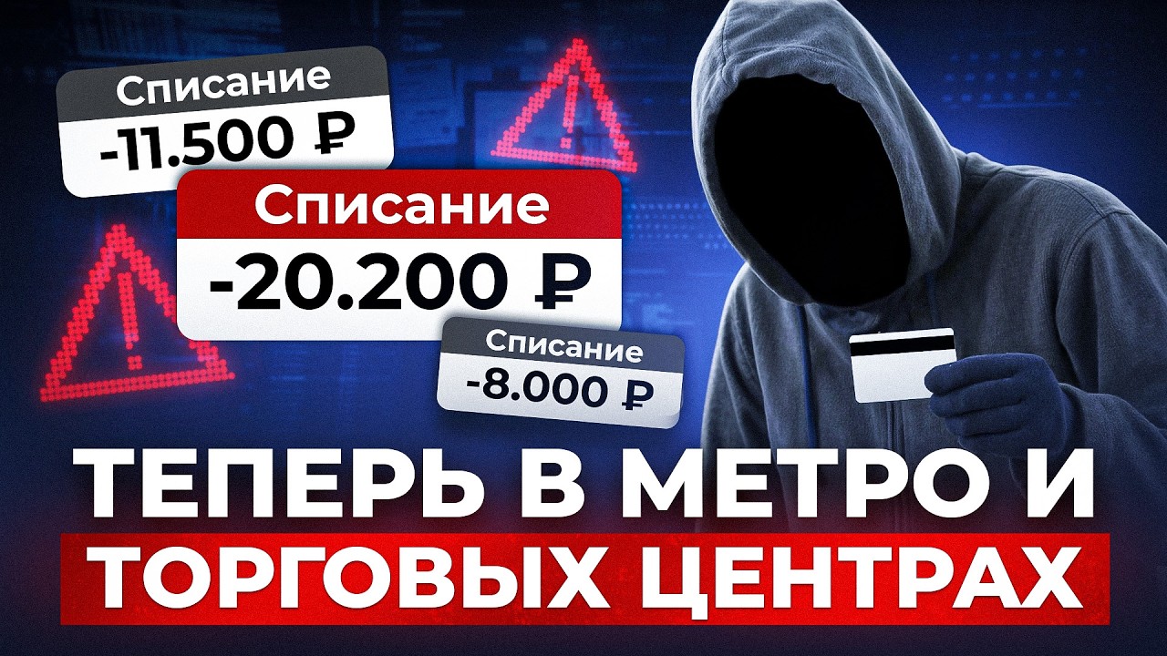 НОВЫЙ способ мошенничества в метро и торговых центрах! Узнайте, КАК защититься