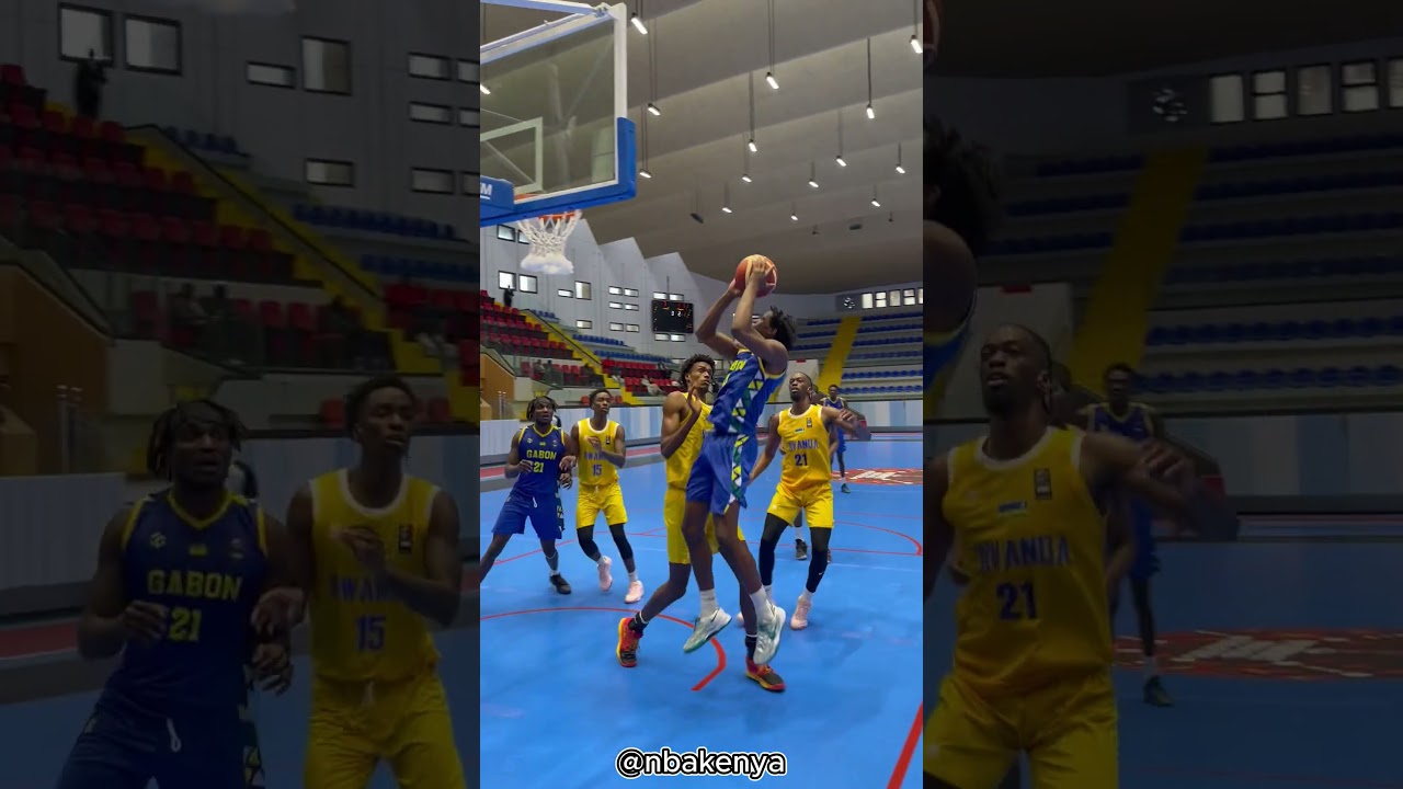 Rwanda vs Gabon - FIBA Afrobasket Qualifiers 2025  #FIBA #Afrobasket2025 #Afrobasket #Africa