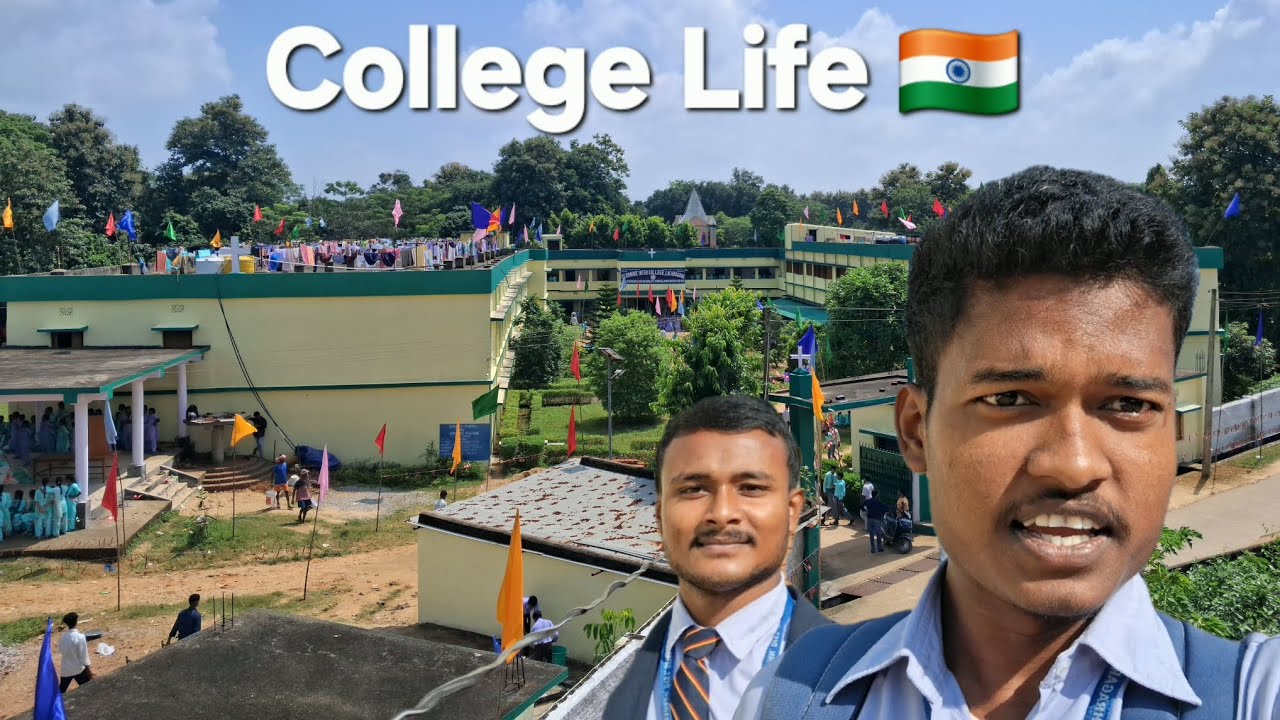 College Life Is India in S.t Domnic Intar College Lachragarh JhRoni21 