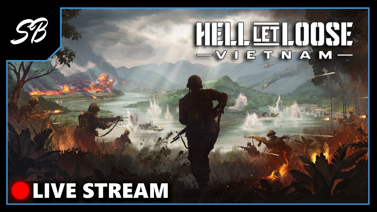 🔴 LIVE - IT'S FIXED! , Hell let Loose VIETNAM Gameplay & Impressions
