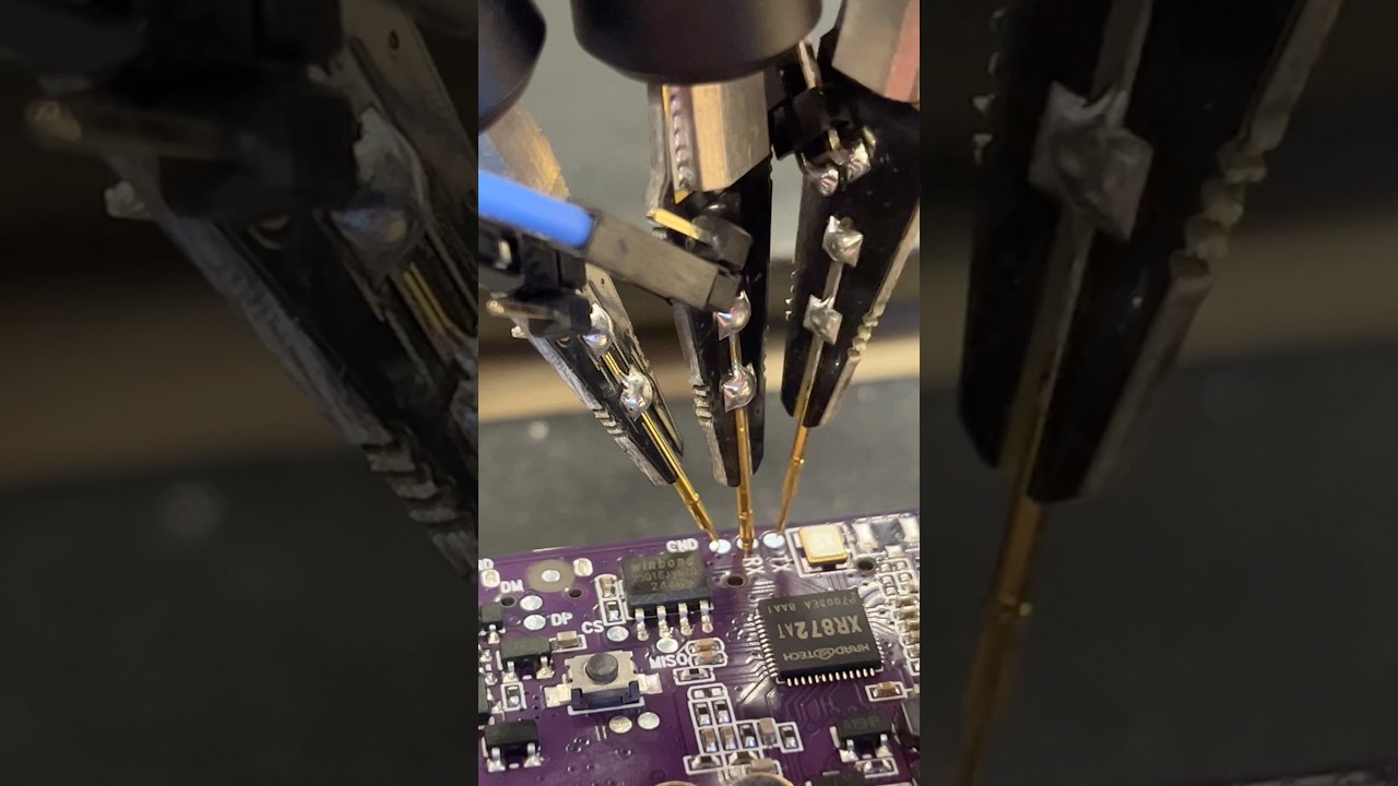 Connecting to UART (PCBite HandsFree Probes)
