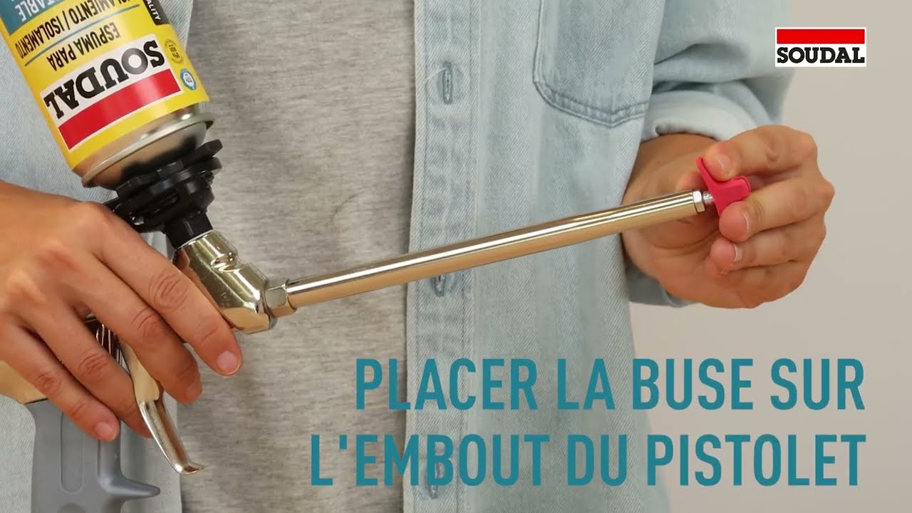 Mousse d&rsquo;isolation pulv&eacute;risable Soudal : La solution pour isoler les endroits difficiles d&rsquo;acc&egrave;s !