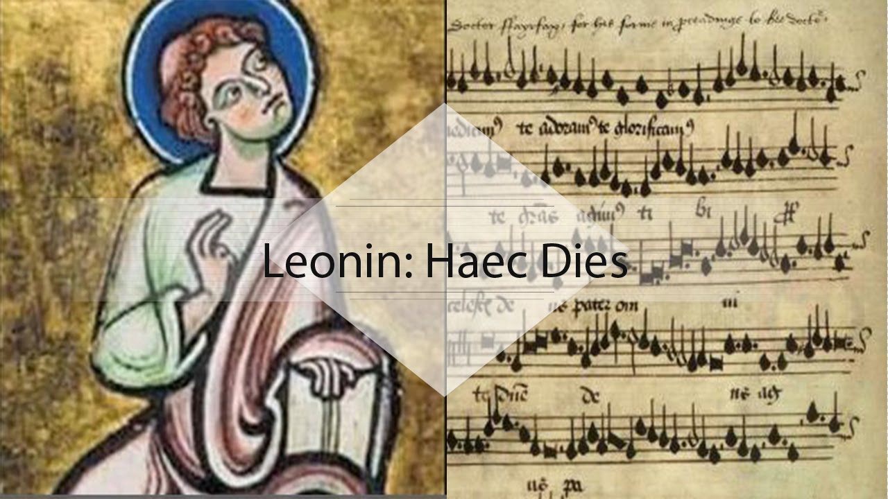 (HD) Haec Dies by Léonin (1150 - 1201) organ edition