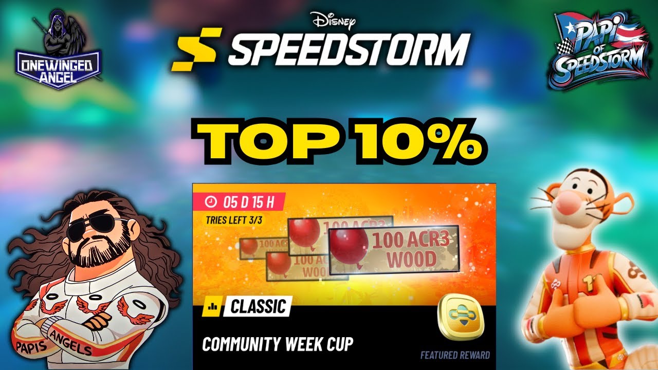 Кубок недели сообщества 16-го сезона | Топ-10% | Disney Speedstorm