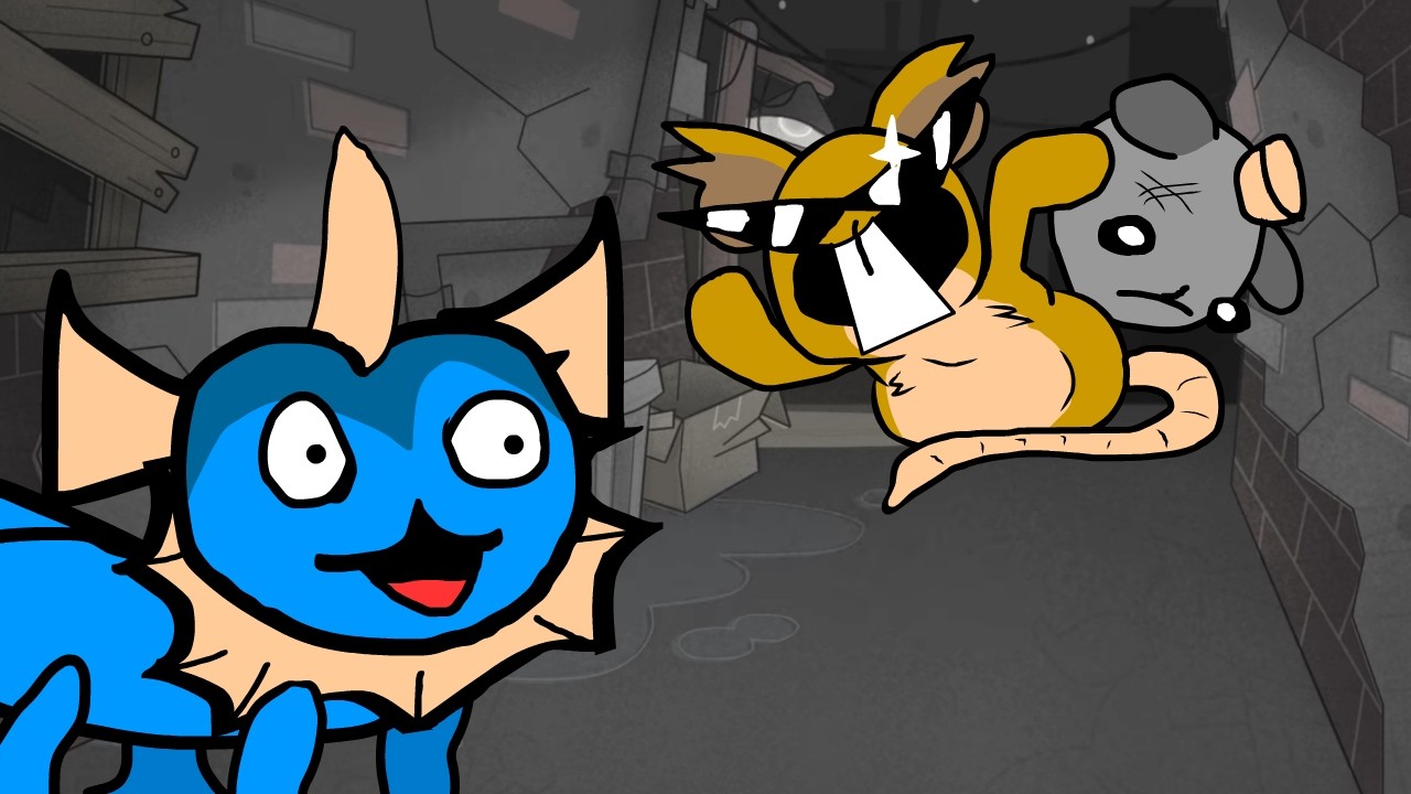 Team Eevee VS The Radical Raticate ! Flash Animation