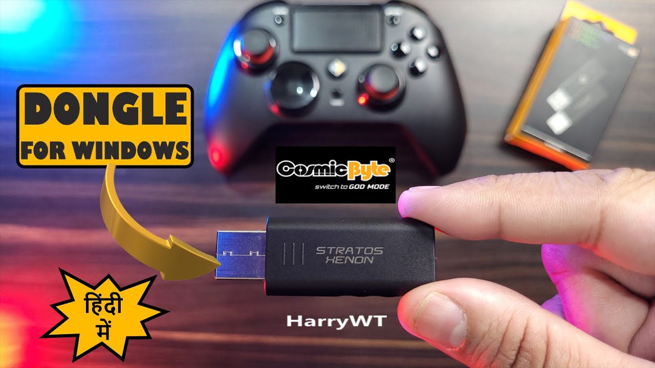 Stratos Xenon Dongle | Cosmic Byte | Setup & Review | HINDI VIDEO