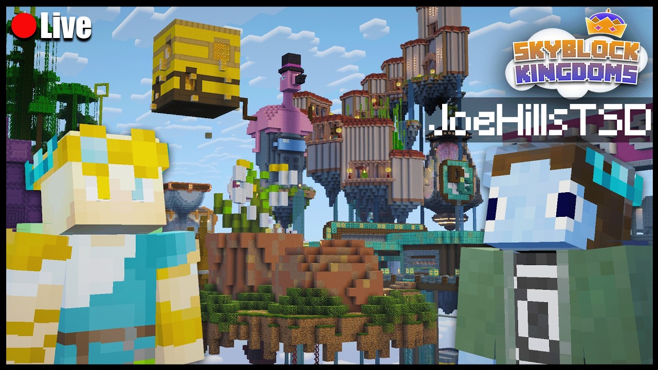 The JoeHills Experience Tour on Skyblock Kingdoms!