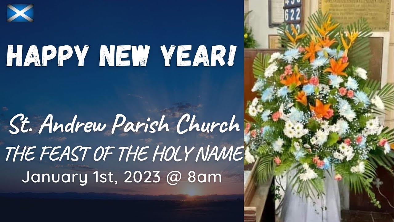 St. Andrew Live: New Year's Day Service.