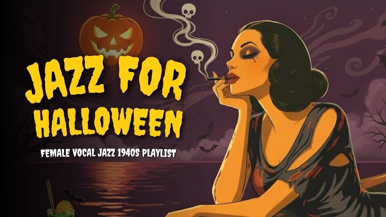 Halloween Jazz 1940s - Spooky Sultry Female Vocal Jazz Noir Playlist | Noirela 🌙