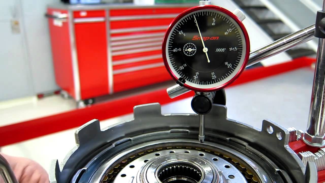 Automatic Transmission Clutch Pack Clearance Check with Dial Indicator