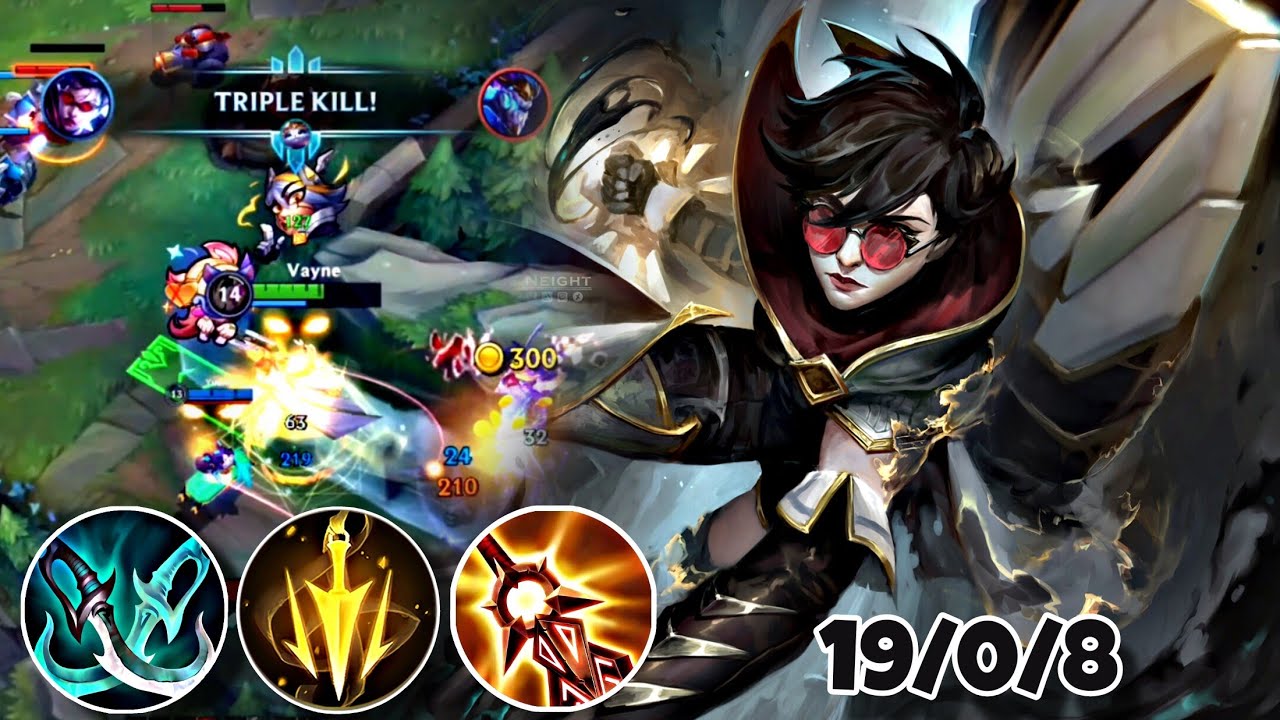 WILD RIFT ADC | VAYNE STILL BROKEN IN PATCH 4.3C ? | ZERO DEATH GAMEPLAY | #vayne #wildrift