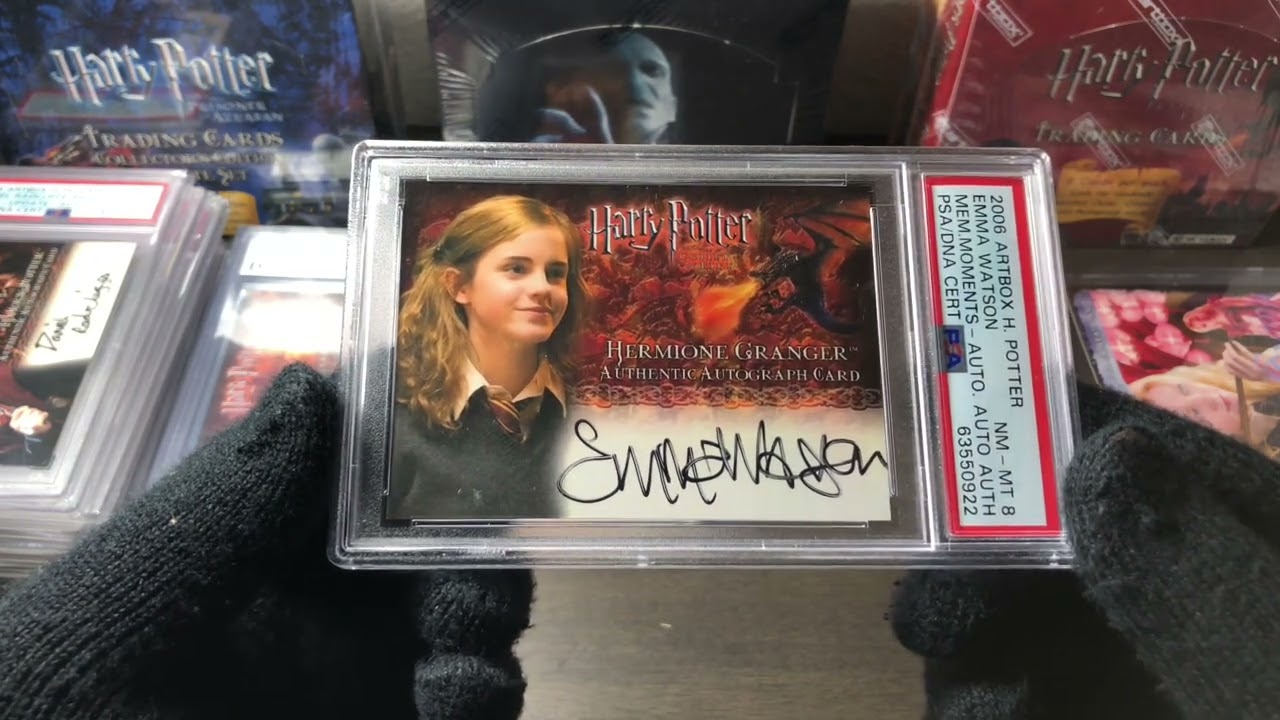 The LARGEST Harry Potter Autograph Collection in the World | Emma Watson Daniel Radcliffe Weasley
