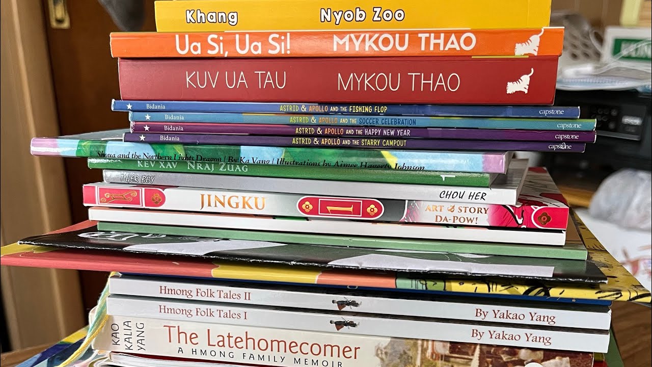 My Collection of Hmong Books!