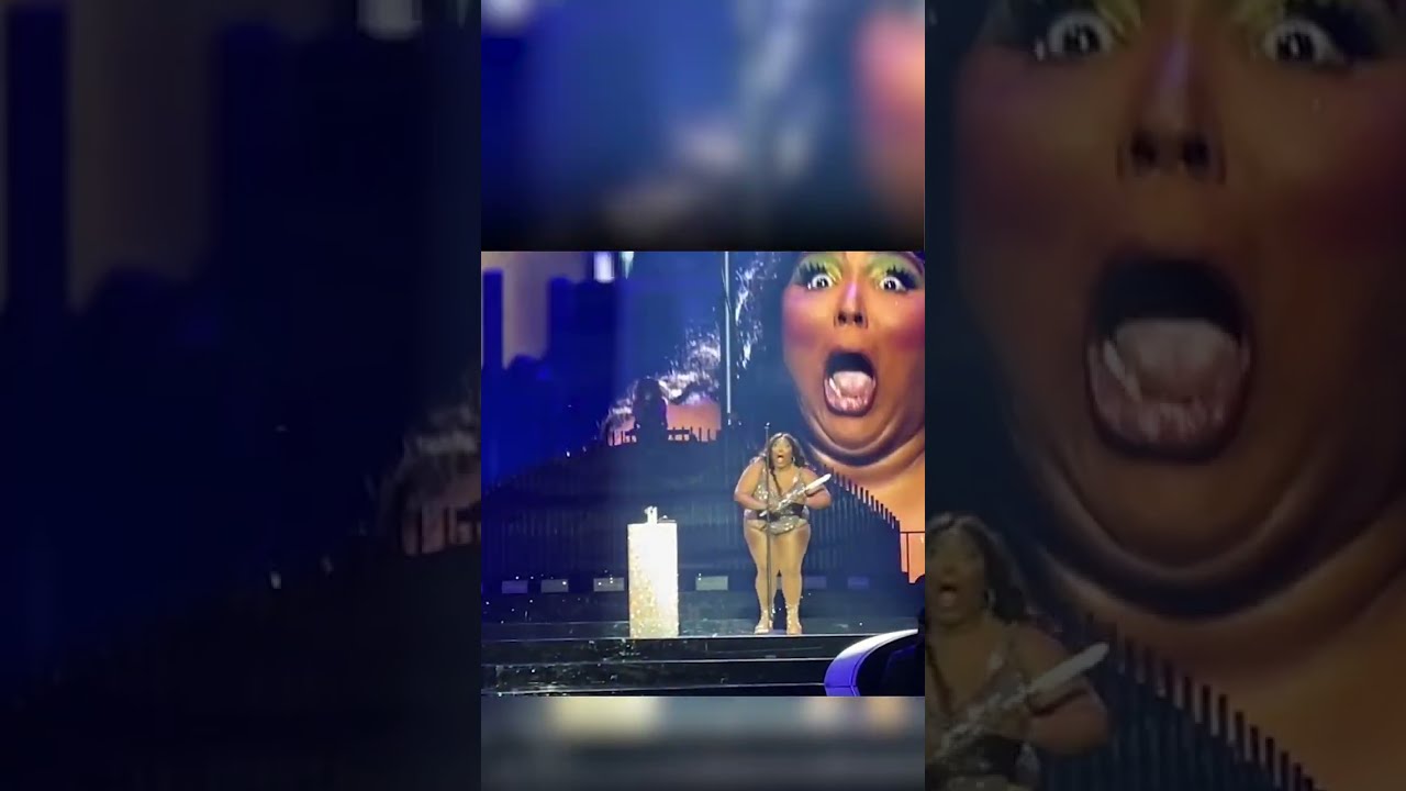 Lizzo plays 200-year-old CRYSTAL FLUTE! #Shorts