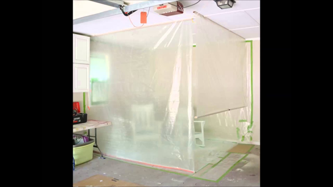 DIY Garage Paint Booth