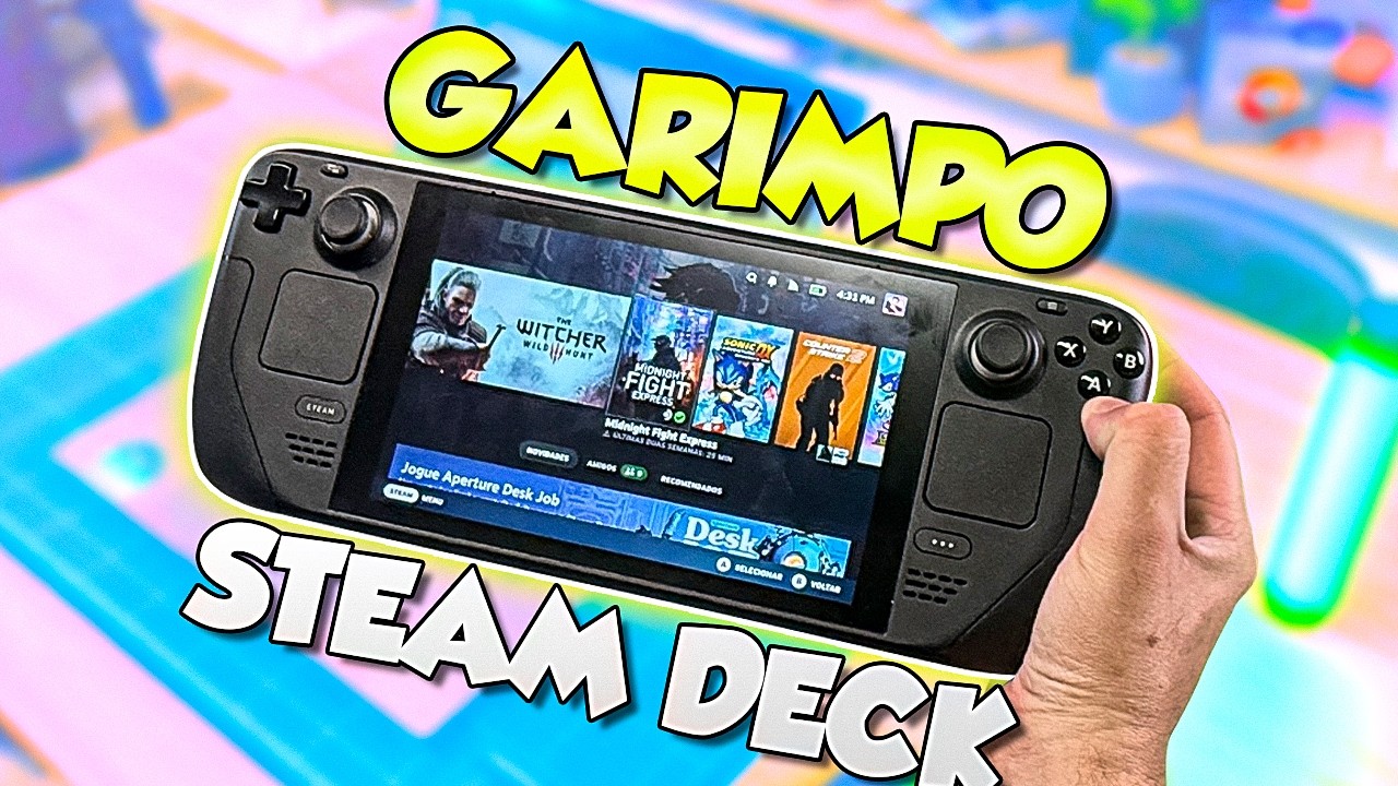 GARIMPEI um STEAM DECK na OLX e ECONOMIZEI MUITO! Como comprar um Steam Deck usado!