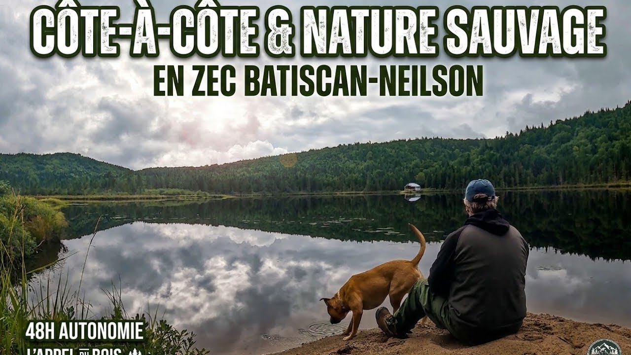 WEEK-END dans une REMORQUE ! Camping, randonnées, observation de la nature et explorations | Zec