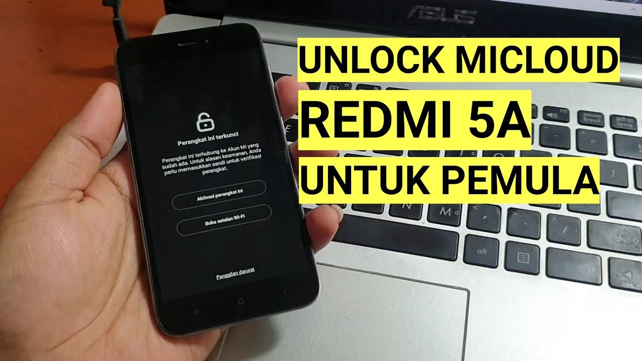 Untuk Pemula, Kupas Tuntas Panduan Lengkap Unlock Mi Account Redmi 5a Sampai Tuntas GRAAATIIIISSSSS!