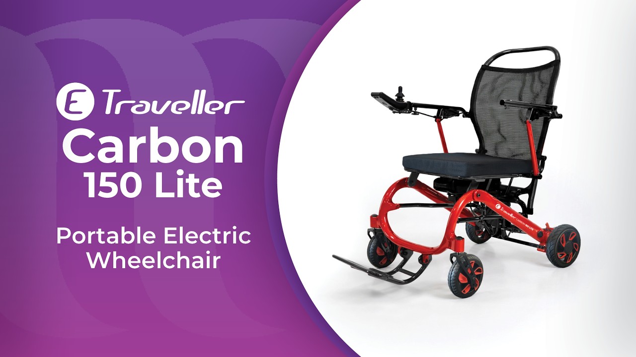 E-Traveller Carbon 150 Lite - Electric Wheelchair