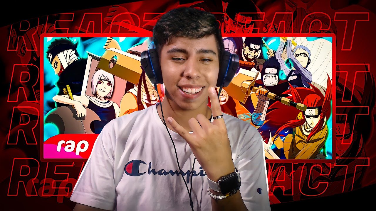 REACT Rap dos 7 Espadachins da Névoa (Naruto) - A NÉVOA SOMBRIA | PARÓDIA 7MZ | GEEK HITS