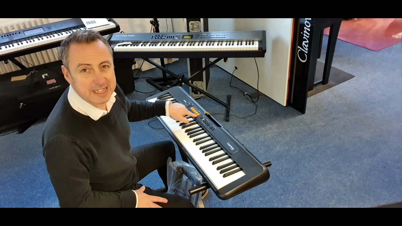 Клавиатура Casio CTS100 | Демонстрация и причины купить | Rimmers Music
