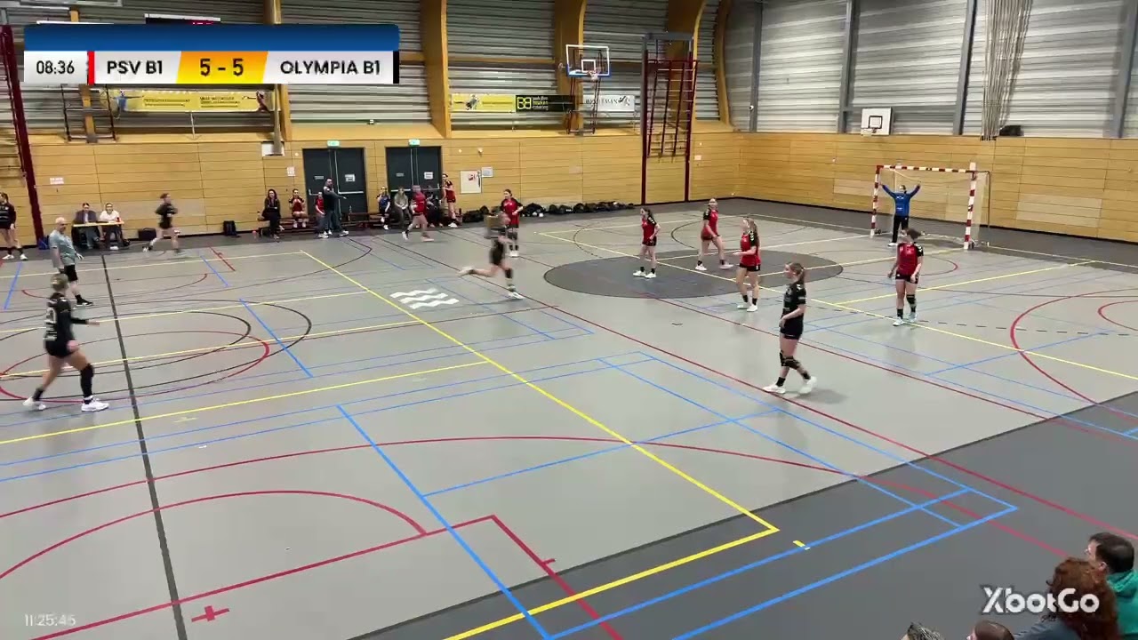 PSV B1 - OLYMPIA B1 (1e helft) 22 februari 2026